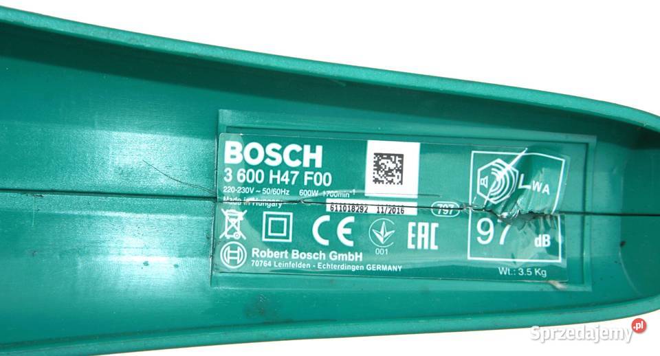 Nożyce do żywopłotu Bosch AHS 5026 obudowa Szczerbice sprzedam