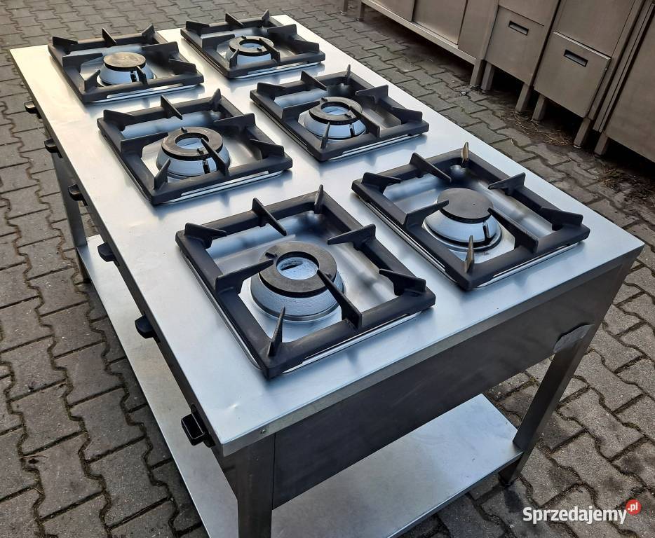 KUCHNIA GAZ 6 PAL KROMET DUŻA MOCNA 42 KW M1286N wielkopolskie Nowe Skalmierzyce sprzedam