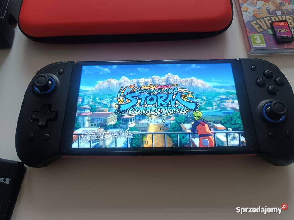 Nintendo Switch Oled Mario Red Edition 2 gry Pozostałe Warszawa