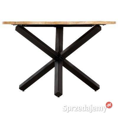 vidaXL Stół jadalniany okrągły 120 x 76 lite mazowieckie sprzedam