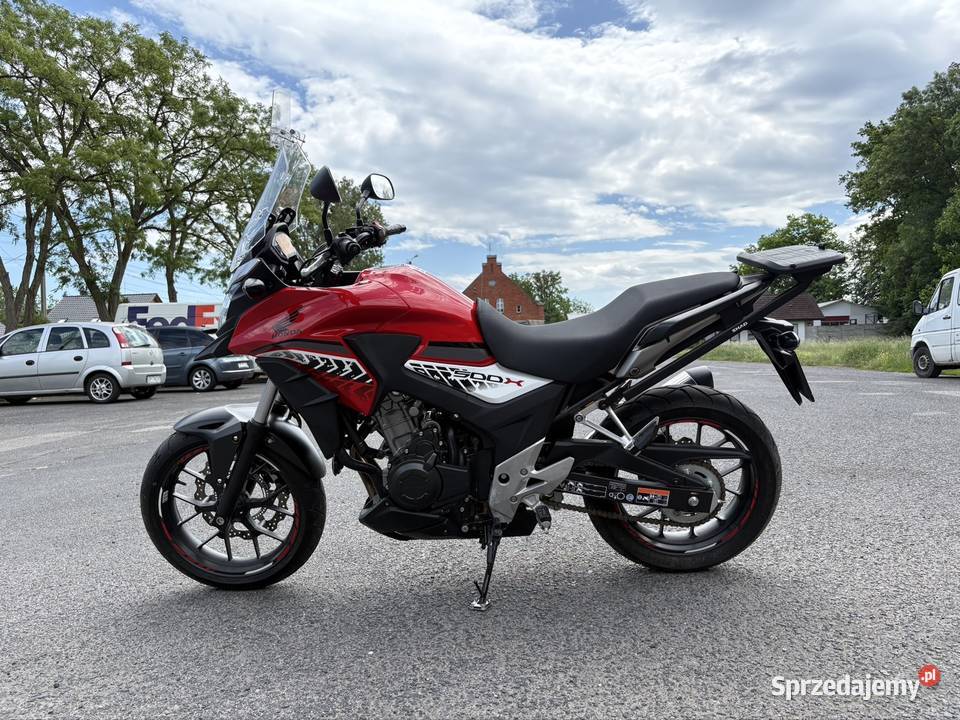 Honda cb500x przebieg 4300 zarejestrowany w Polsce Opole sprzedam