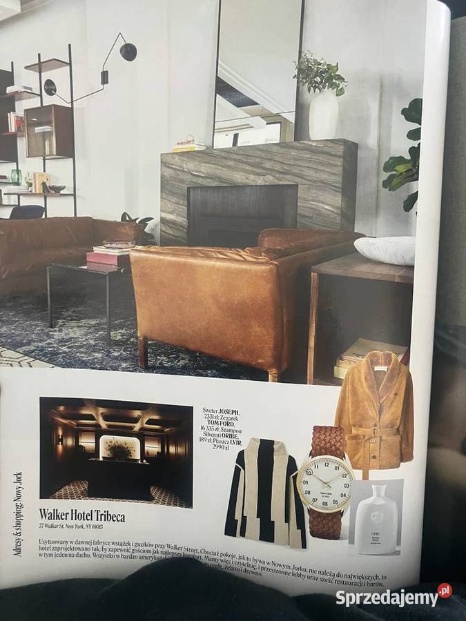 Komplet sofa 2 fotele Sofitalia włoska skóra 90cm