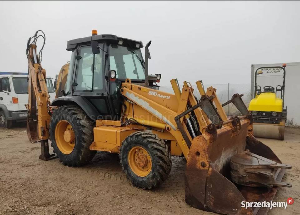 CASE 580ST 590ST 695ST Usuwanie Wyłączanie Tłuszcz
