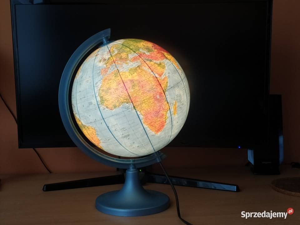 Globus podświetlany lampka nocna 25 Elbląg sprzedam