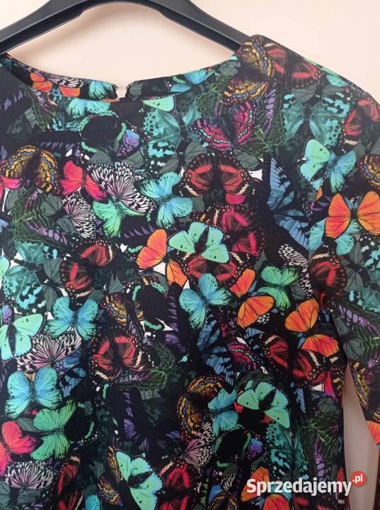 Bluzka w kolorowe motyle Mohito Hajnówka