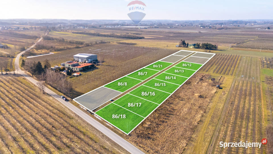 Działki budowlane Warpęsy kGrójcawęzeł S7