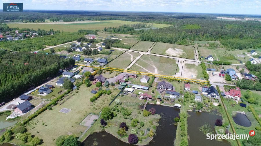 Działka Piaskowo 1001m2 budowlana pomorskie