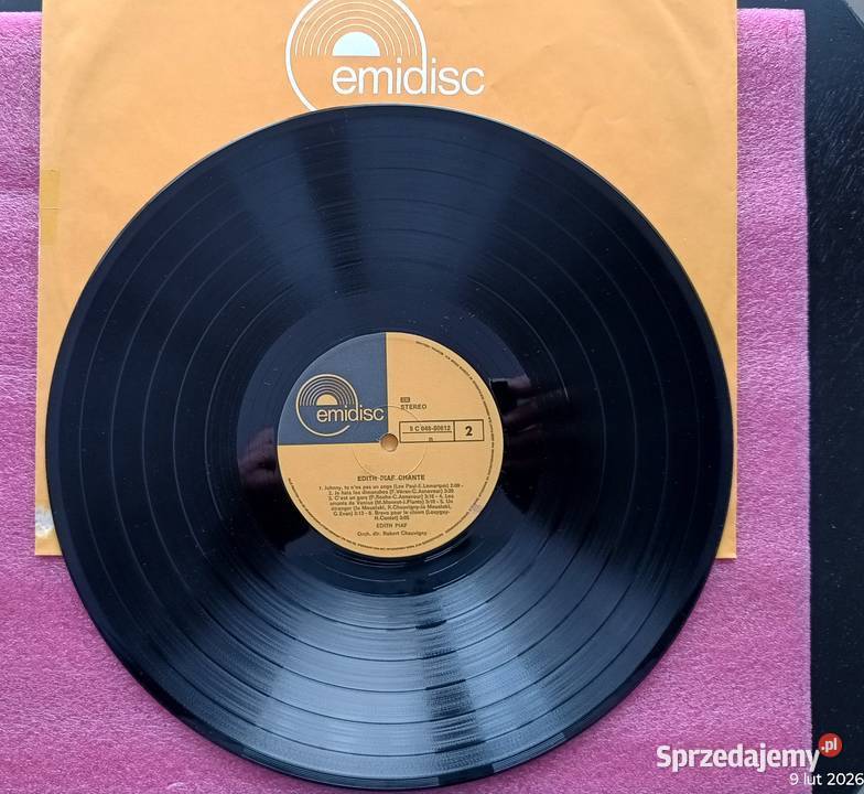 Dwa albumy winylowe Edith Piaf sprzedam