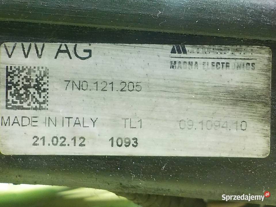 VW SHARAN II 20 TDI AUT 12r 5D wentylator Suków