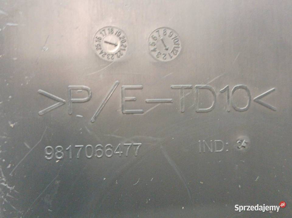SCHOWEK PÓŁKA KONSOLI IV 9817066477 Citroen