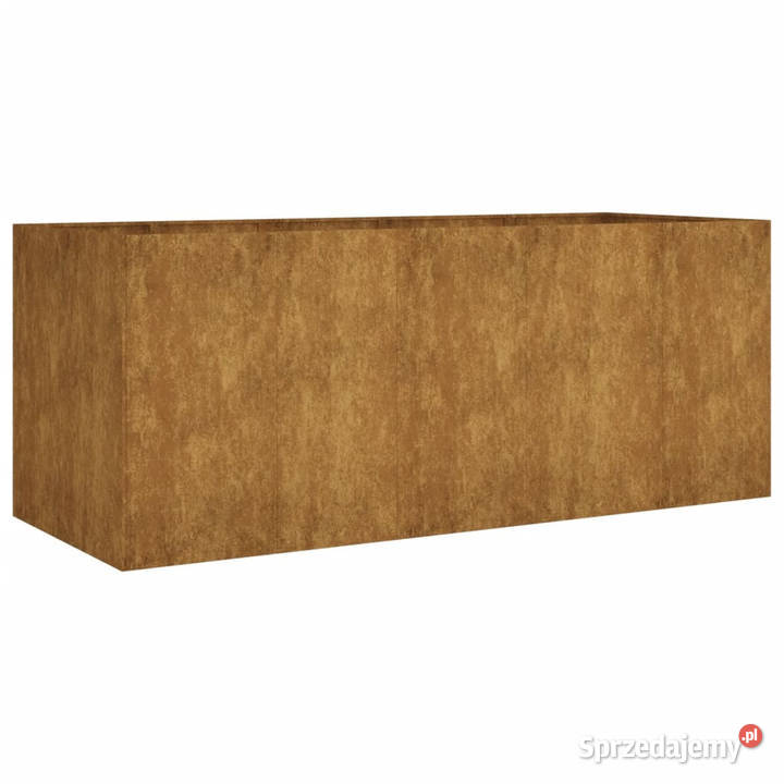 Podwyższona donica 200x80x80 stal kortenowska Donice mazowieckie Warszawa