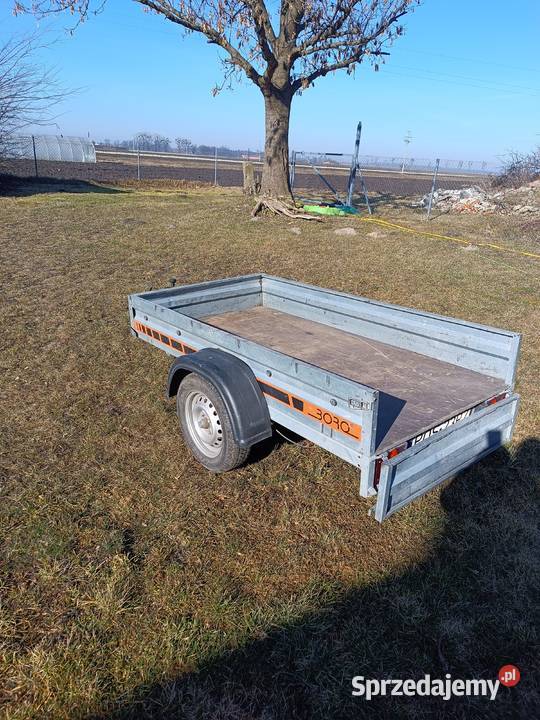 Przyczepka lekka Boro B1 2012r wielkopolskie Nowe Skalmierzyce