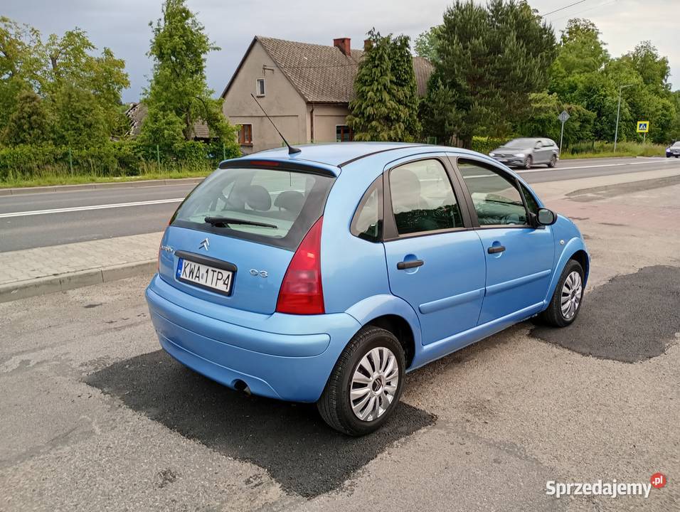 Citroen C3 11 60 2005r Klimatyzacja 175 Ładny benzyna Bulowice