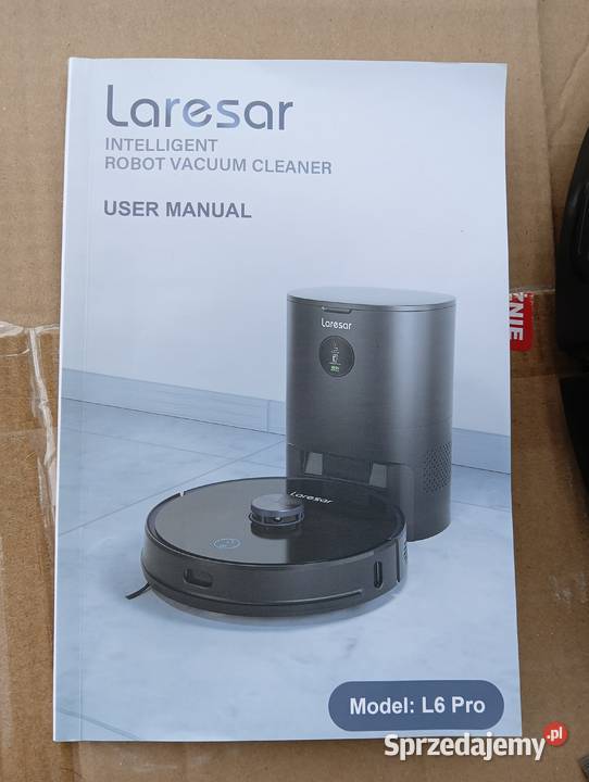Irobot odkurzacz inteligentny Laresar L6 Pro Elektronika śląskie Katowice sprzedam