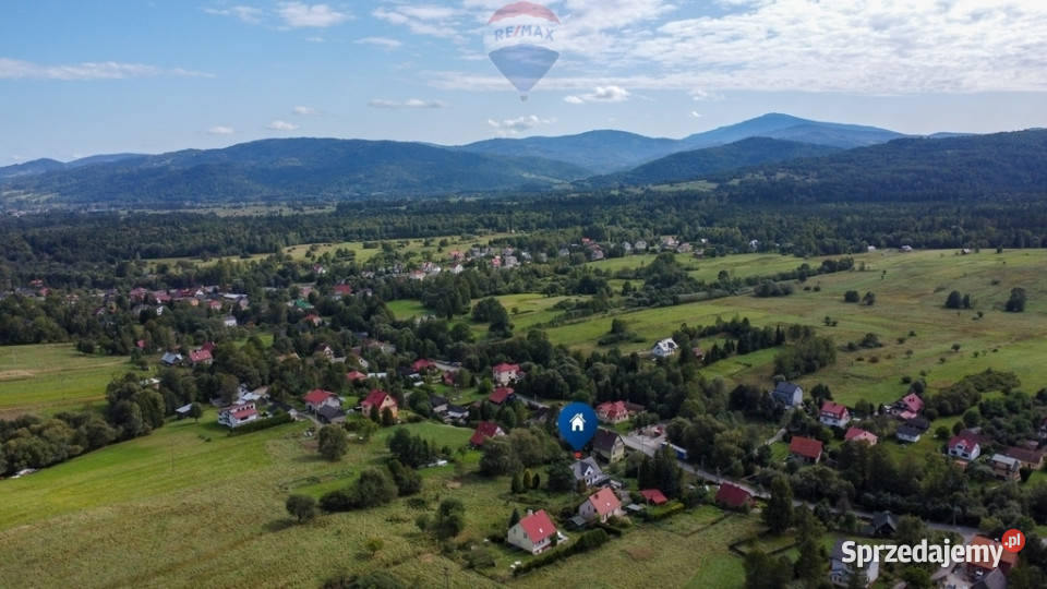 Dom w górach w lokalizacji Sopotnia Mała wolnostojący sprzedam