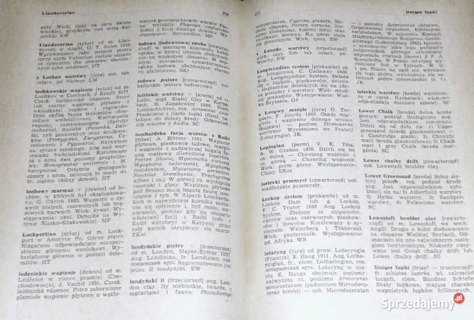 Słownik stratygraficzny praca zbiorowa Pozostałe Chełm