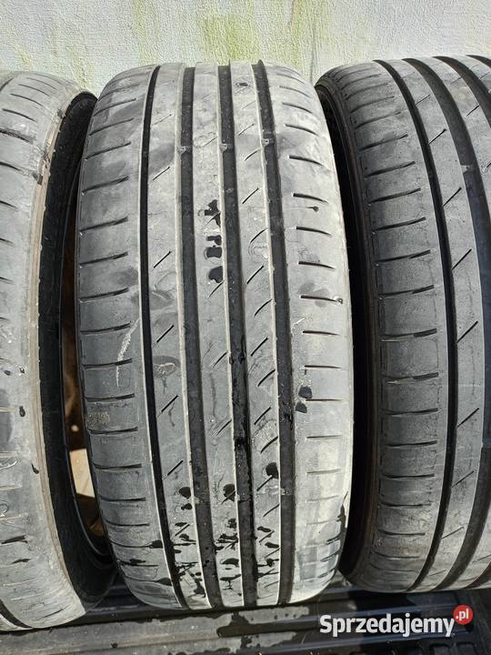 Alusy felgi VW Volkswagen 5x112 z oponami 4 Nowa Sól