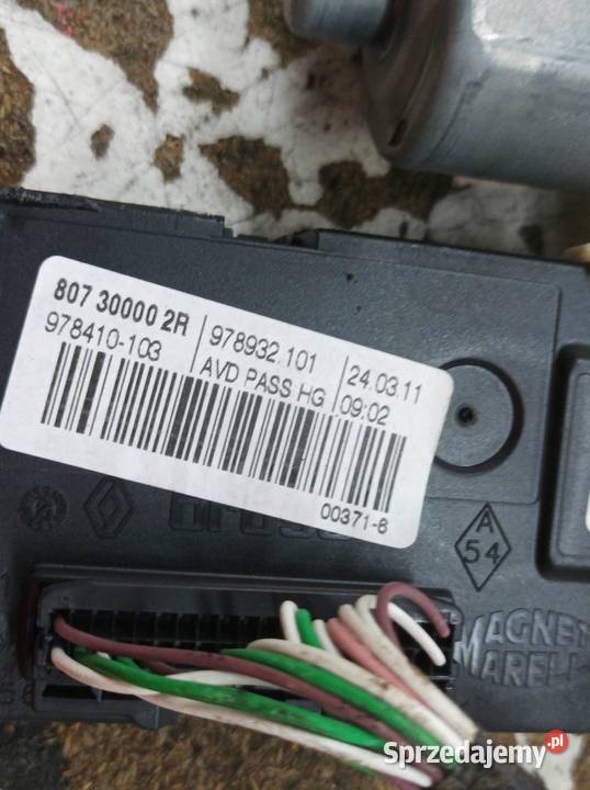 MECHANIZM SZYBY PRAWY PRZÓD 807000002R świętokrzyskie