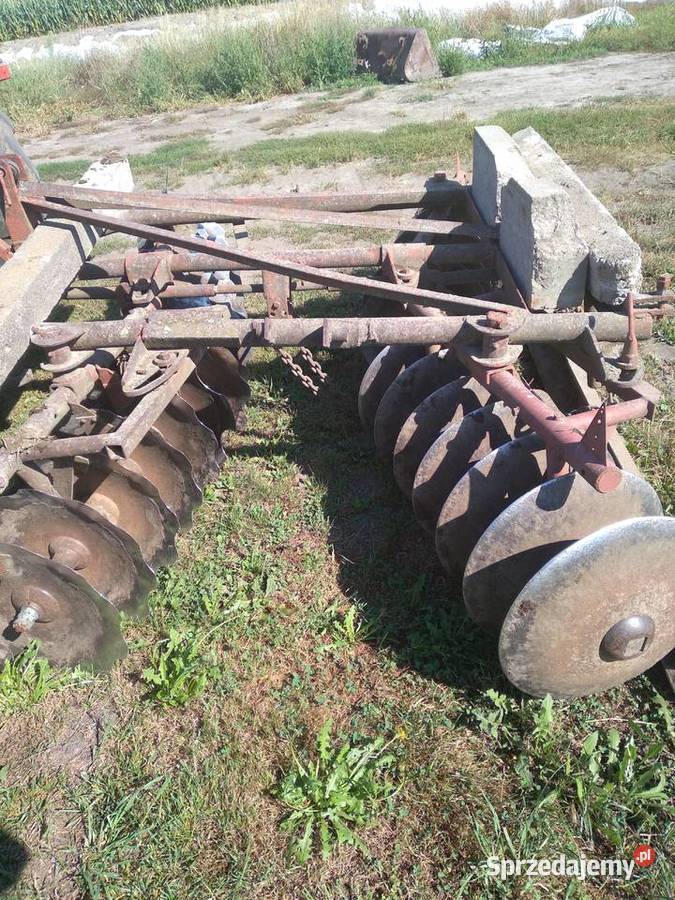 brona talerzowa agregat talerzowy talerzuwka wielkopolskie Rozdrażew sprzedam