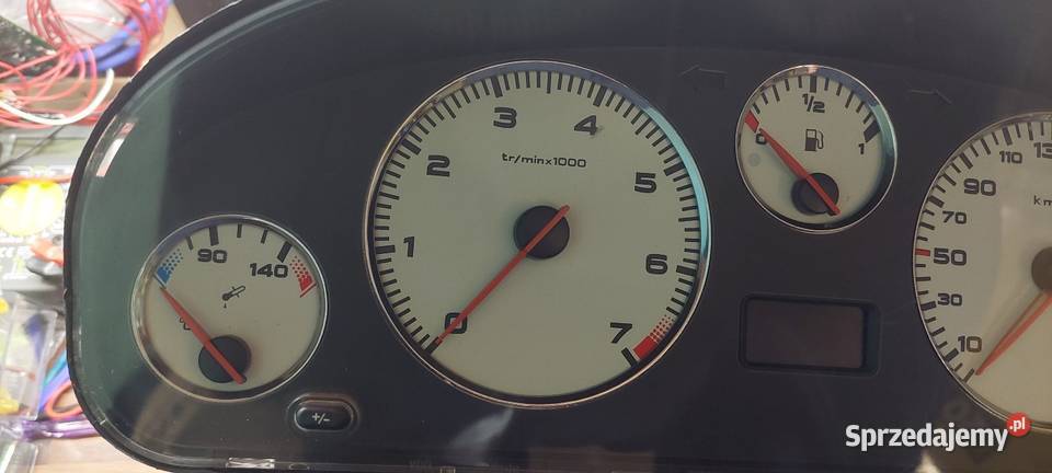 Peugeot 406 coupe benzyna licznik zegary białe Kalety sprzedam