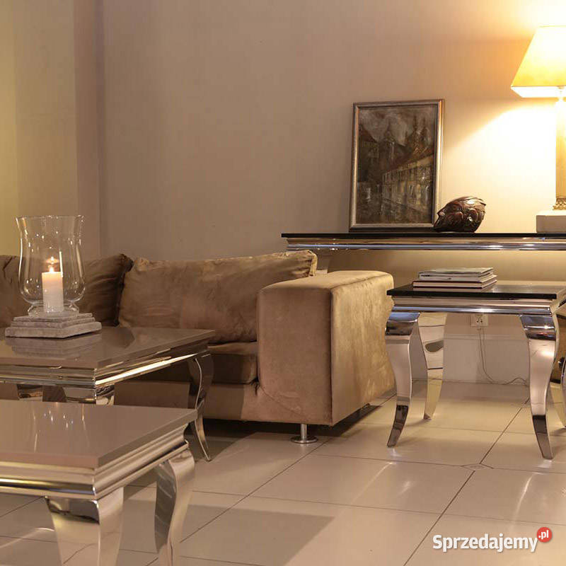 Stolik Kawowy Ludwik 100 Styl Glamour Salon Stół Stoły, krzesła, biurka Warszawa sprzedam