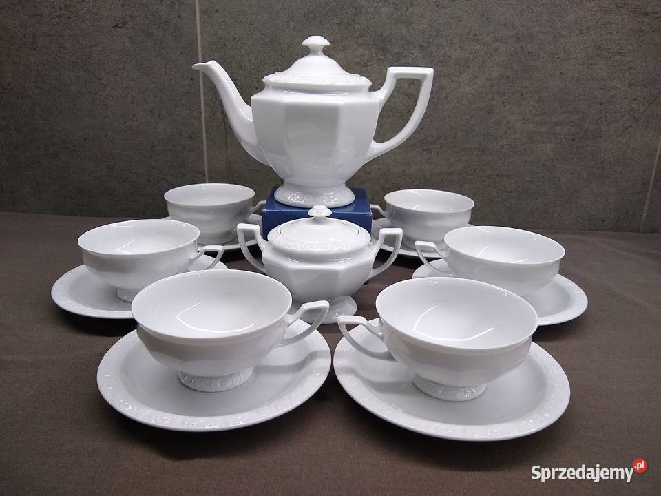Serwis do herbaty Rosenthal Biała Maria Classic Kalisz sprzedam