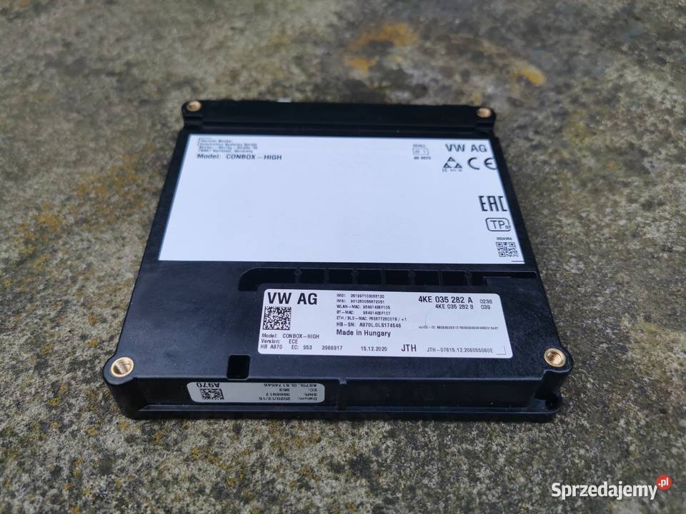 Sterownik moduł wzywania pomocy 4KE035282A Pielgrzymka