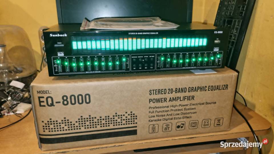 Korektor EQ8000 Professional EQ equalizer Elektronika Warta