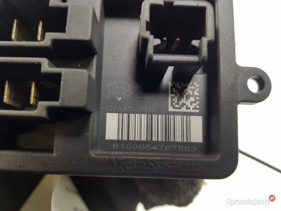 REZYSTOR PEUGEOT PARTNER III osobowe Lipno