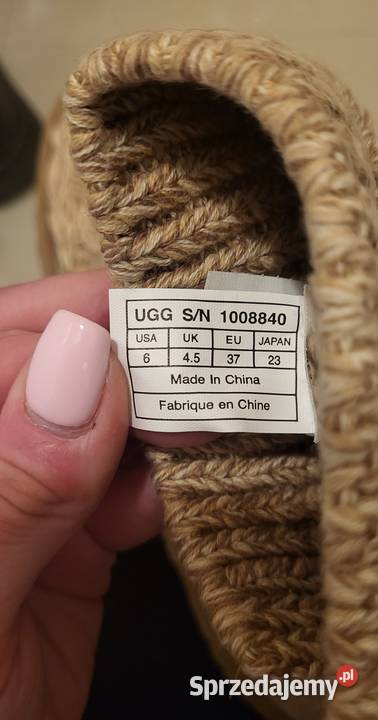 Nowe UGG śniegowce z kokardkami 37 rozmiar Półbuty Obuwie