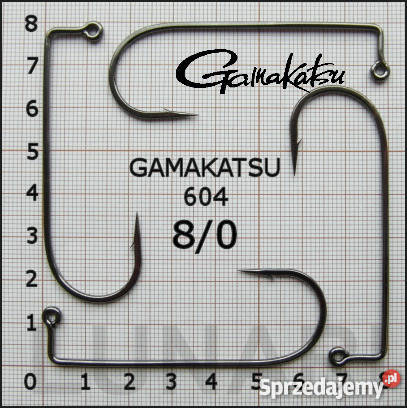Haki Jigowe GAMAKATSU rozmiar 80 500 łódzkie