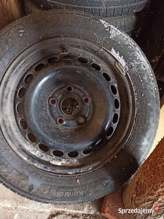 Felgi stalowe R15 z oponami 5x112 Samochodowe lubelskie sprzedam