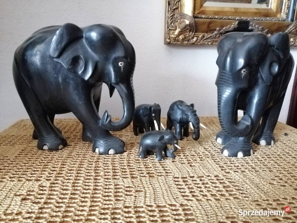 Słownie z drewna hebanowego