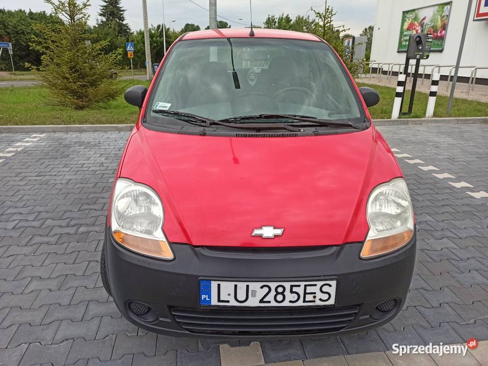 Chevrolet Spark Matiz 2007 08 benzyna lubelskie