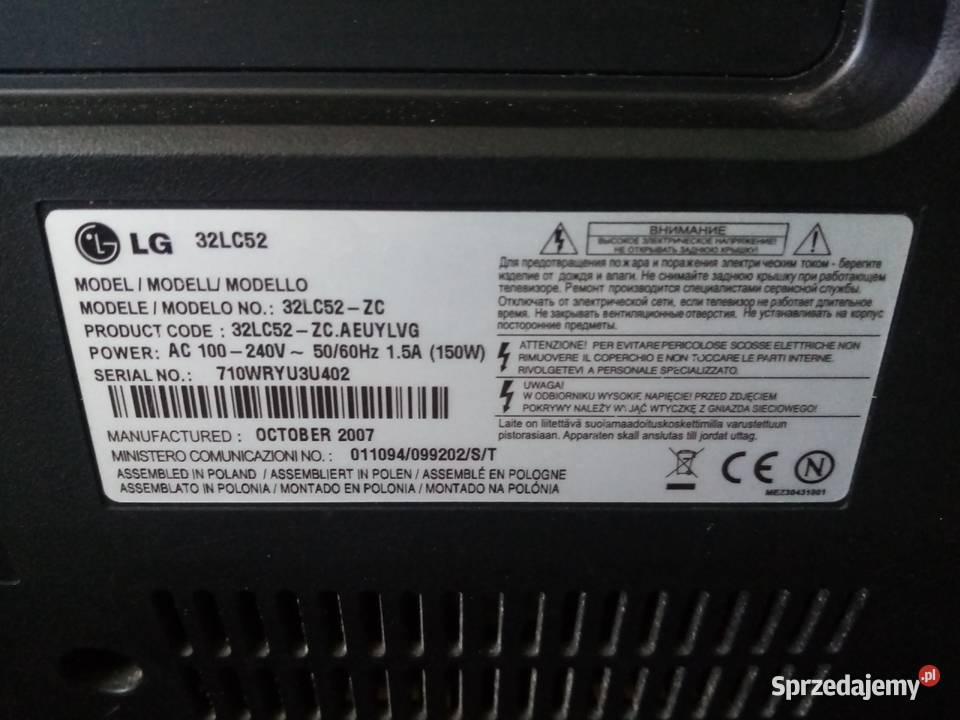 Używany TV LG Ornontowice