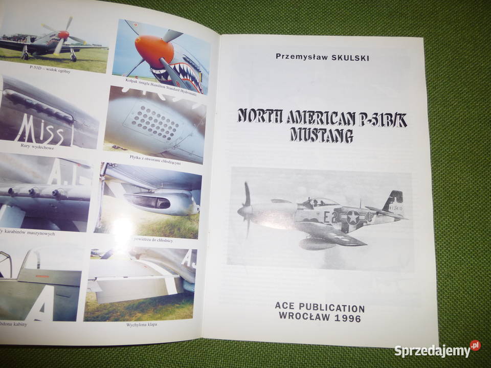North America P51BK MUSTANG Książki naukowe i popularnonaukowe Poznań sprzedam