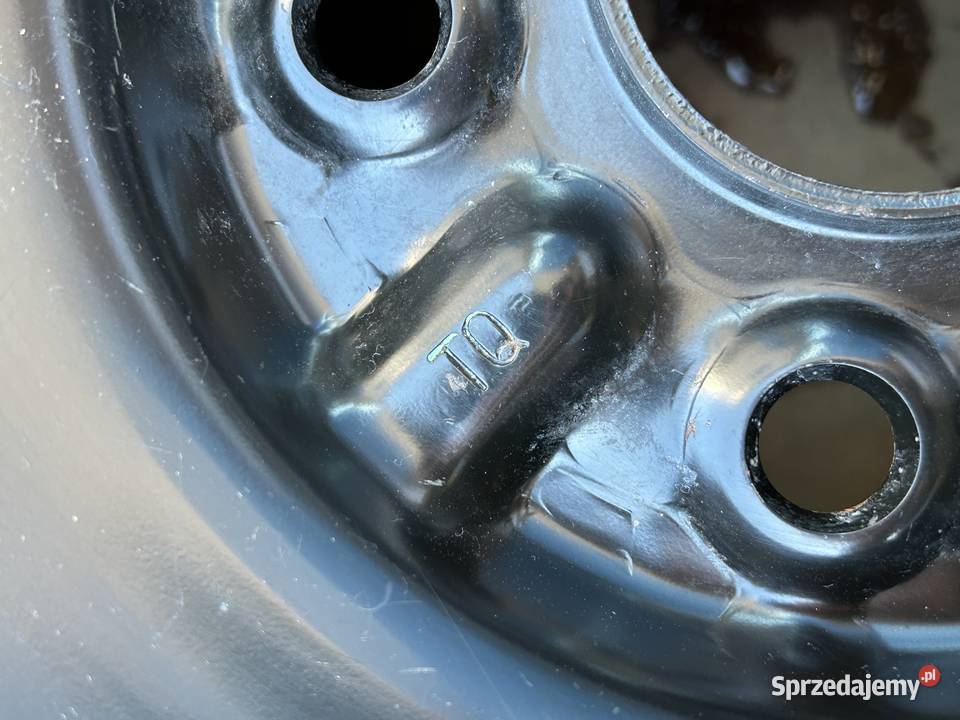 Toyota felgi stalowe 16 5x1143 komplet oryginał Średnica 16" Oława