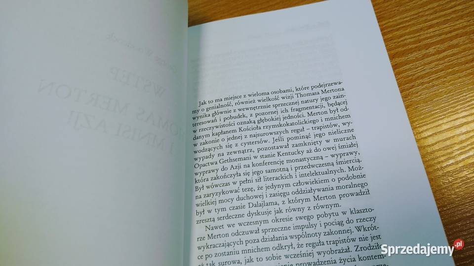 Myśli o Wschodzie Thomas Merton wstęp George Gdańsk sprzedam
