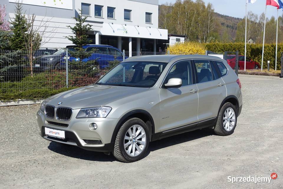 BMW X3 20d 184 xDrive 4x4 Automat Niski przebieg isofix X3 Buczkowice