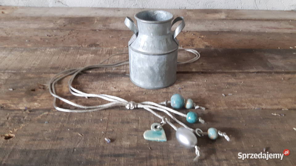 Naszyjnik ceramiczny ręcznie wykonany Otwock
