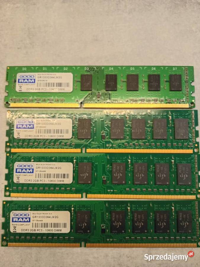 Good ram 2gb x 4 Myślenice