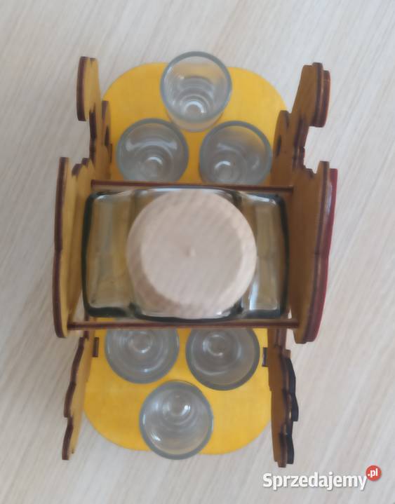 Karafka ELEKTRYK z kieliszkami