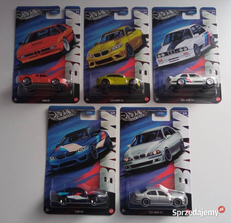 Hot Wheels Premium 4 sztuki Toyota SupraAcuraVan Zabawki śląskie