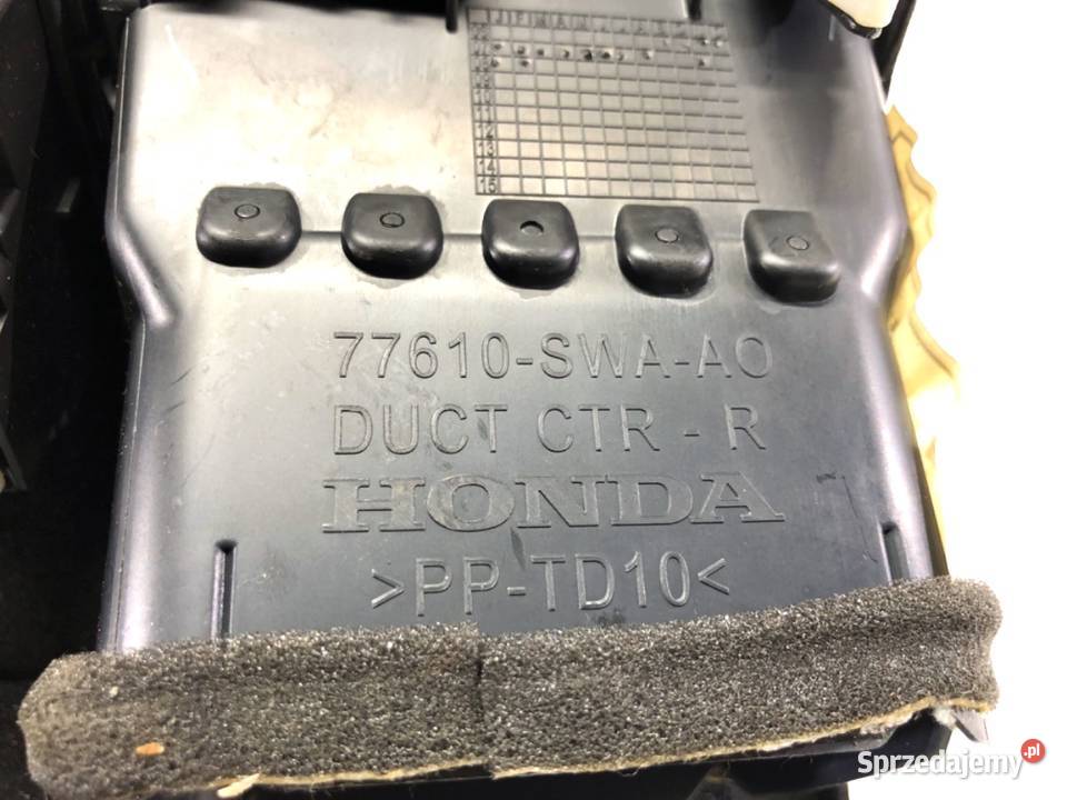 KRATKA NAWIEWU PRZÓD HONDA CRV III Kratki nawiewu sprzedam