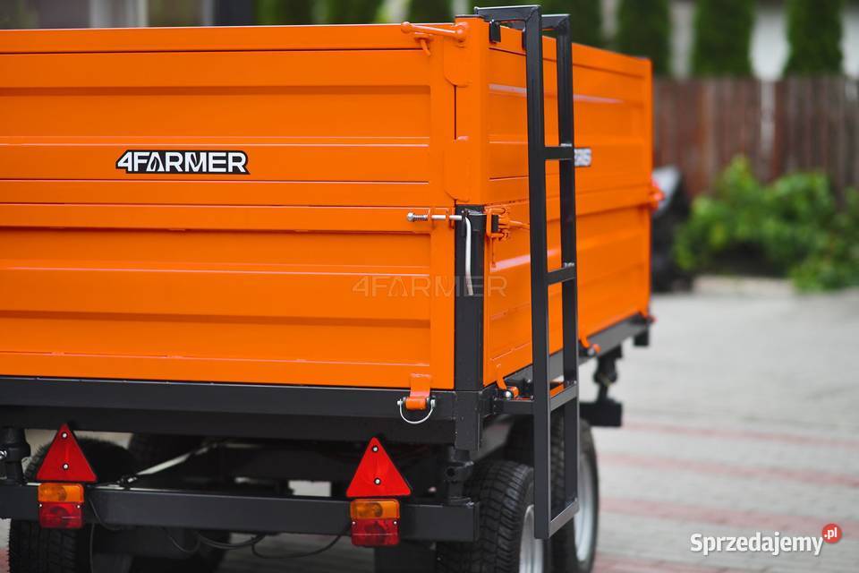 Przyczepa rolnicza dwuosiowa 25T z kiprem i Tajęcina sprzedam