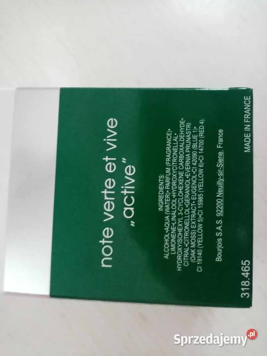 Masculin Vetyver Bourjois 112ml nowy Pruszcz Gdański sprzedam