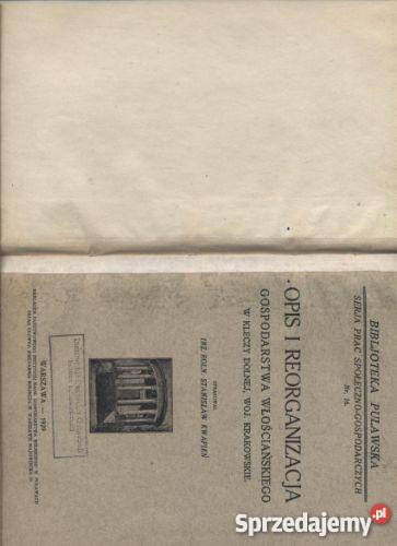 Opis i reorganizacja gospwłościańskiego w Kleczy