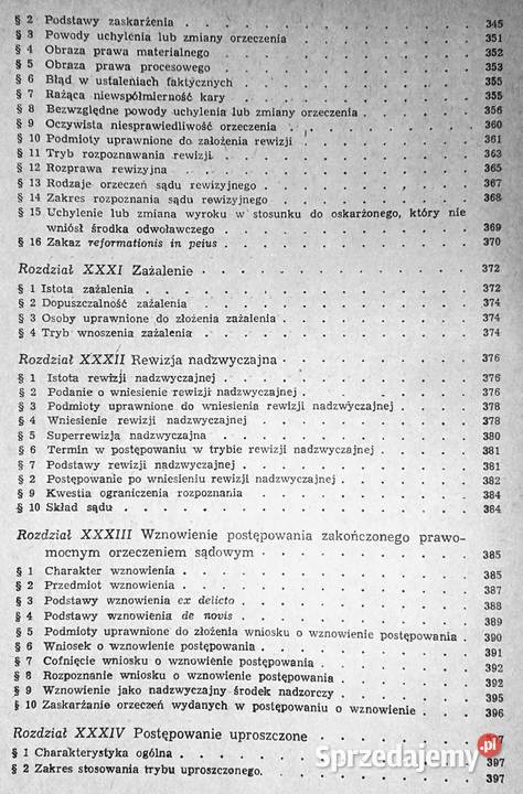 Polski proces karny w zarysie Stefan Kalinowski Książki i Podręczniki Chełm
