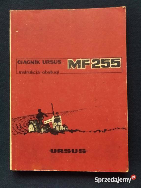 Instrukcja obsługi MF 255 oryginał
