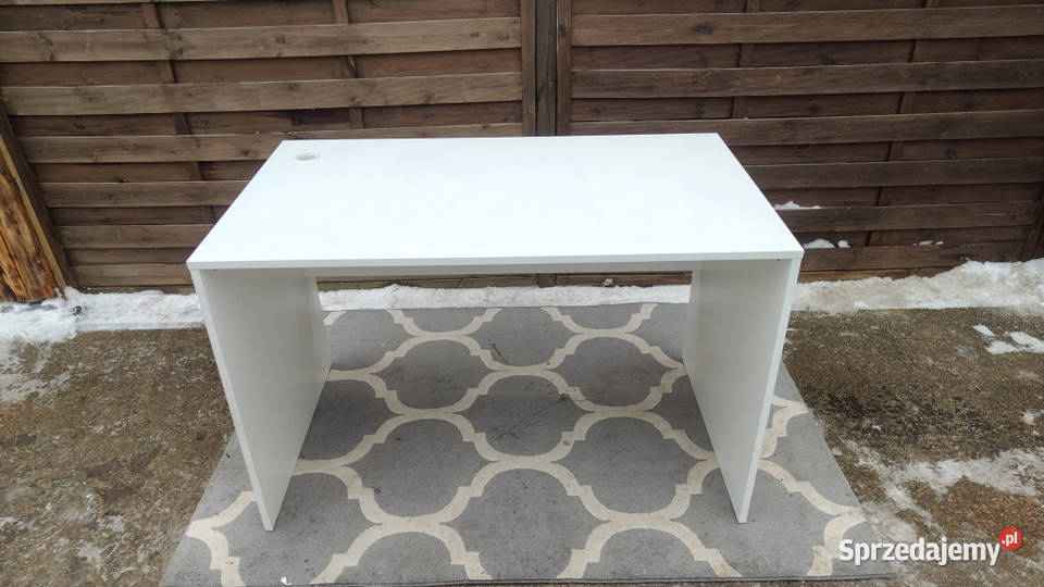 Biurko 120x70 białe Dostępne 6 sztuk PROMOCJA Warszawa